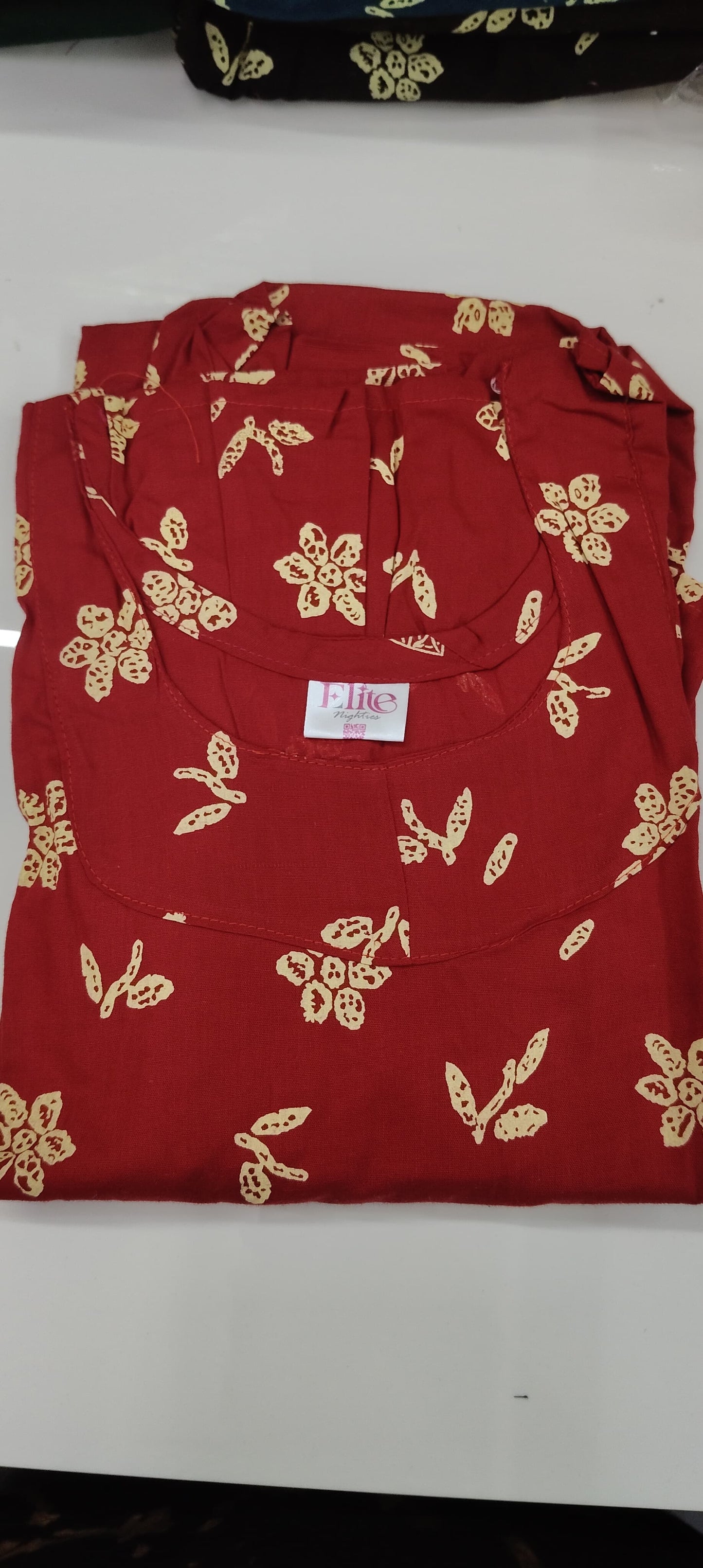 S1499 Frock nighty heavy fabric