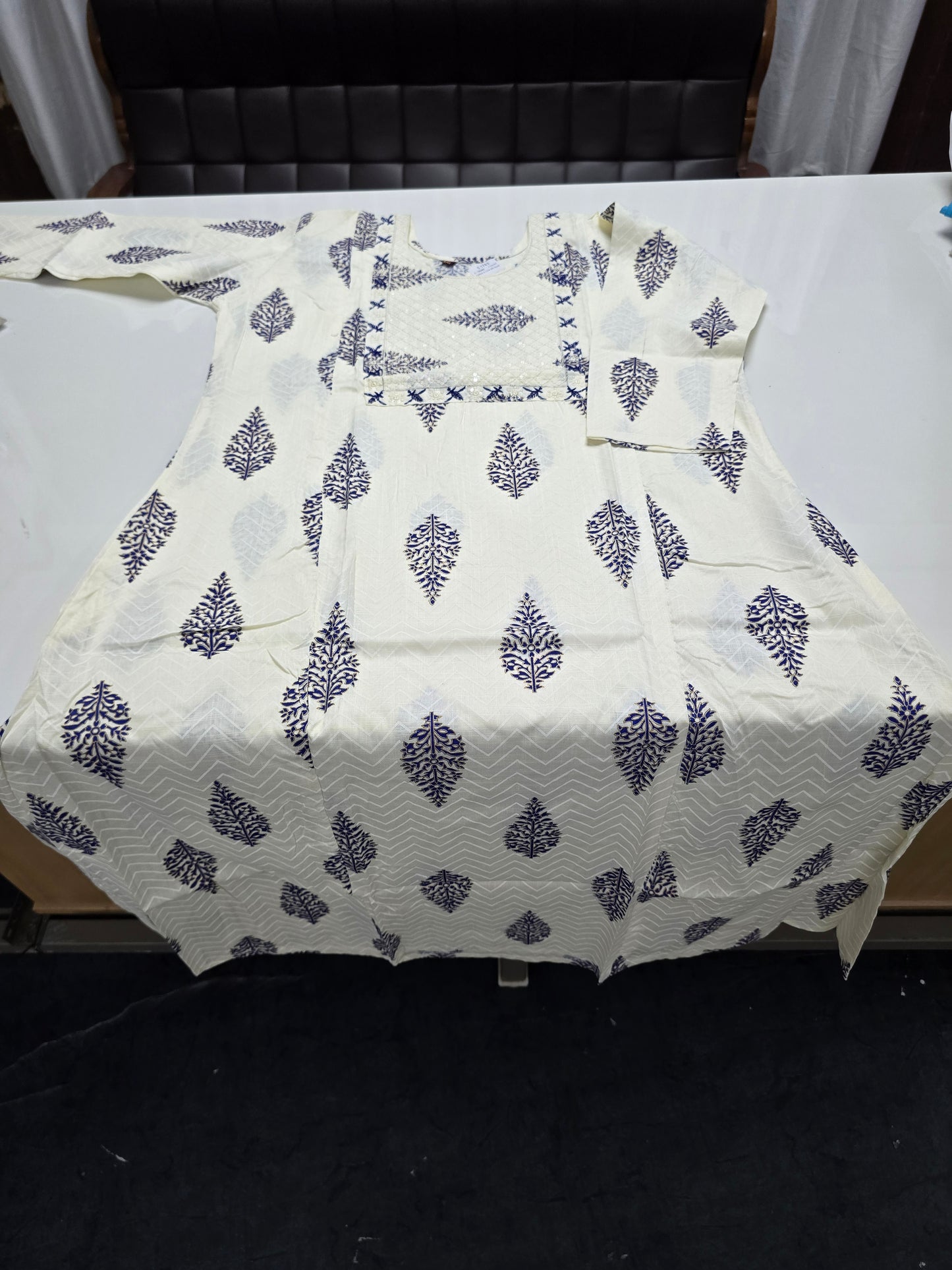 S1763 Cotton Aline Kurti 3XL