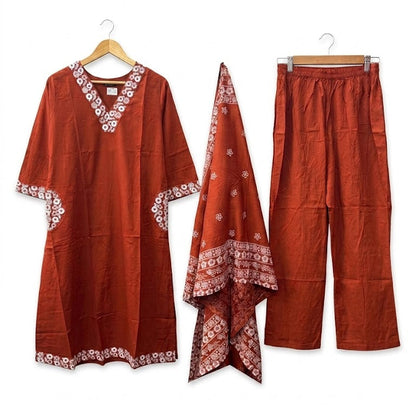Women's New Trending Timeless Elegance in Terracotta S 3589