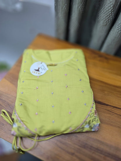 S 3609 3 PIECE CHURIDHAR
