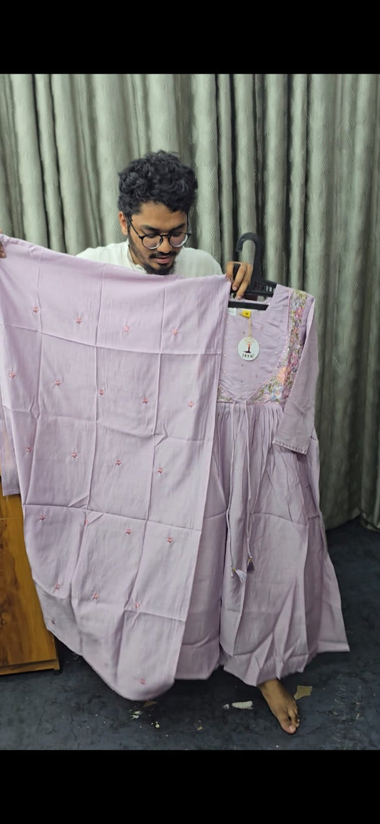 S 3609 3 PIECE CHURIDHAR