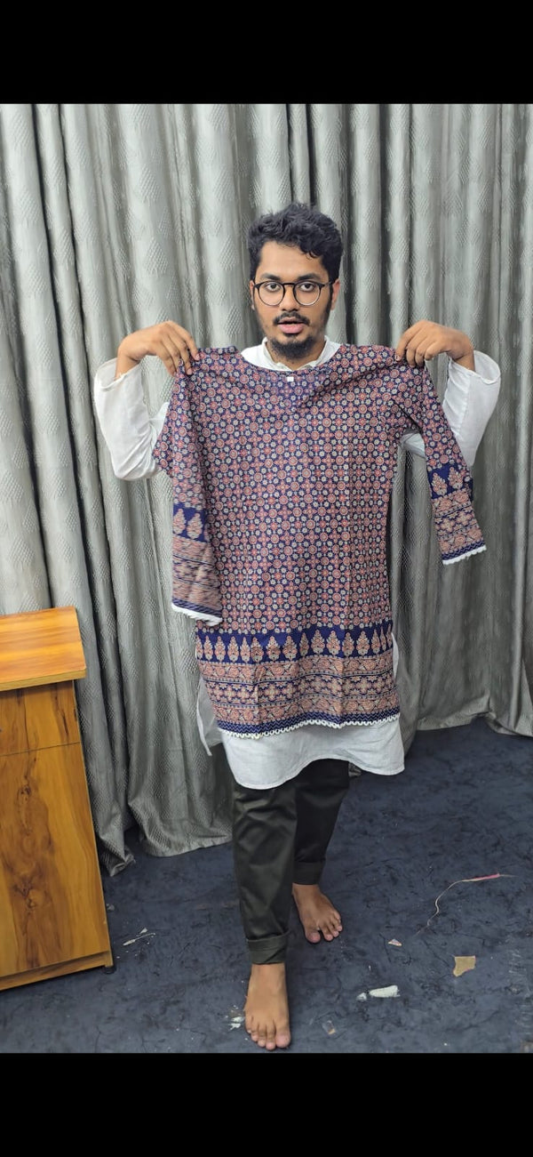 S 4650 PAKISTANI SHORT KURTI