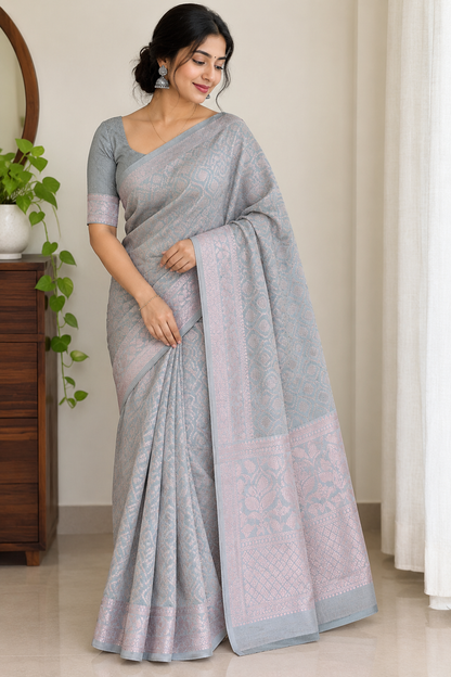 S 8112 soft silk saree