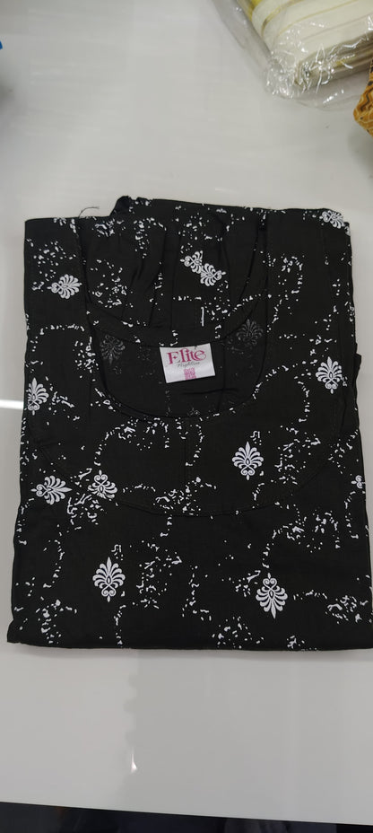 S1499 Frock nighty heavy fabric