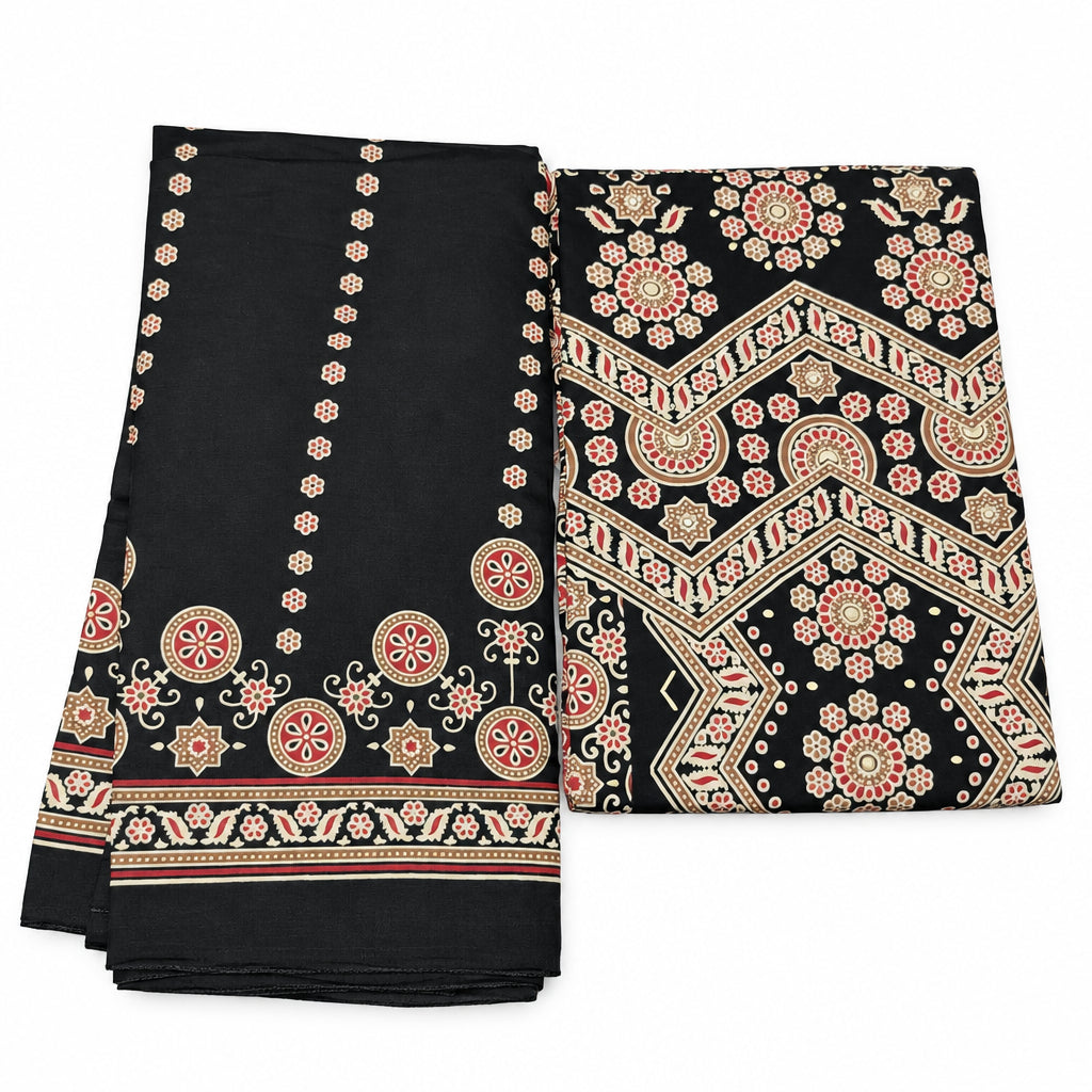 S 8087  RAYON 3 PIECE MATERIAL