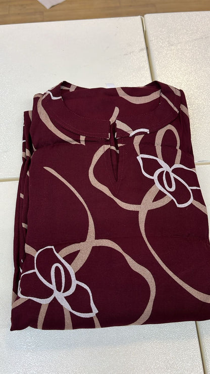 S 4602 rayon 2 piece cordset